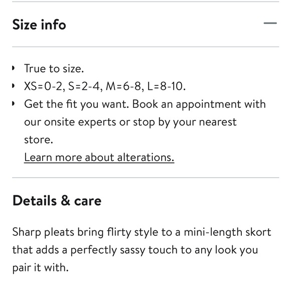 ENGLISH FACTORY medium Pleated Miniskort like new - Picture 5 of 16